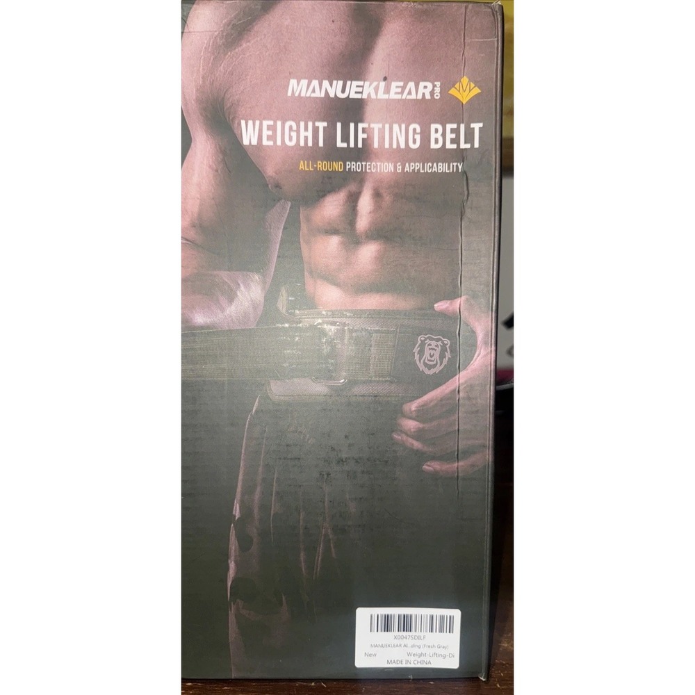 MANUEKLEAR PRO WEIGHT LIFTING BELT ALL AROUND PROTECTION & APPLICABILITY‎